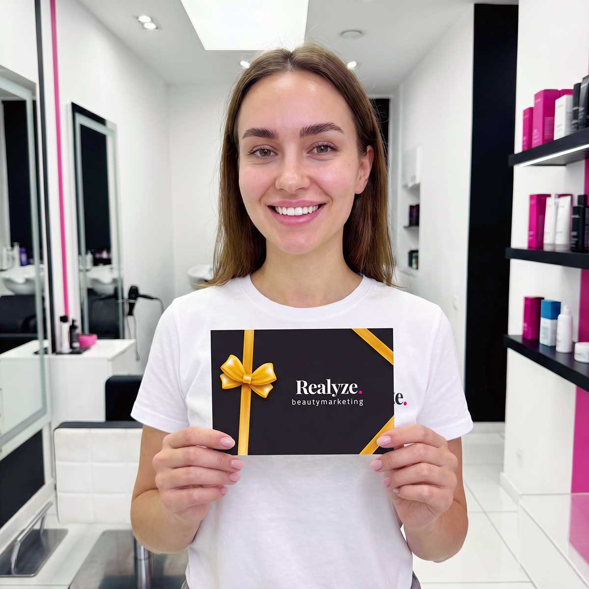 Buoni regalo e flyer promozionali per centro estetico — Realyze Bergamo